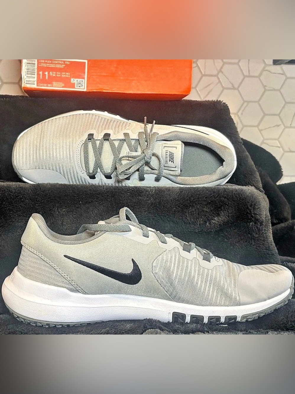 Nike Flex Control TR4 Gray Black Men’s Size 11.5 NIB